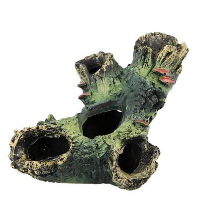 Resin Driftwood Fish Tank Decoration - Hiding Cave & Tree Rockery Ornament