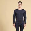 Gold Velvet Thermal Underwear Suit Men's Round Neck Plus Velvet Thick Plus Fat Thermal Suit Men's Bottom Autumn Clothes Autumn Trousers