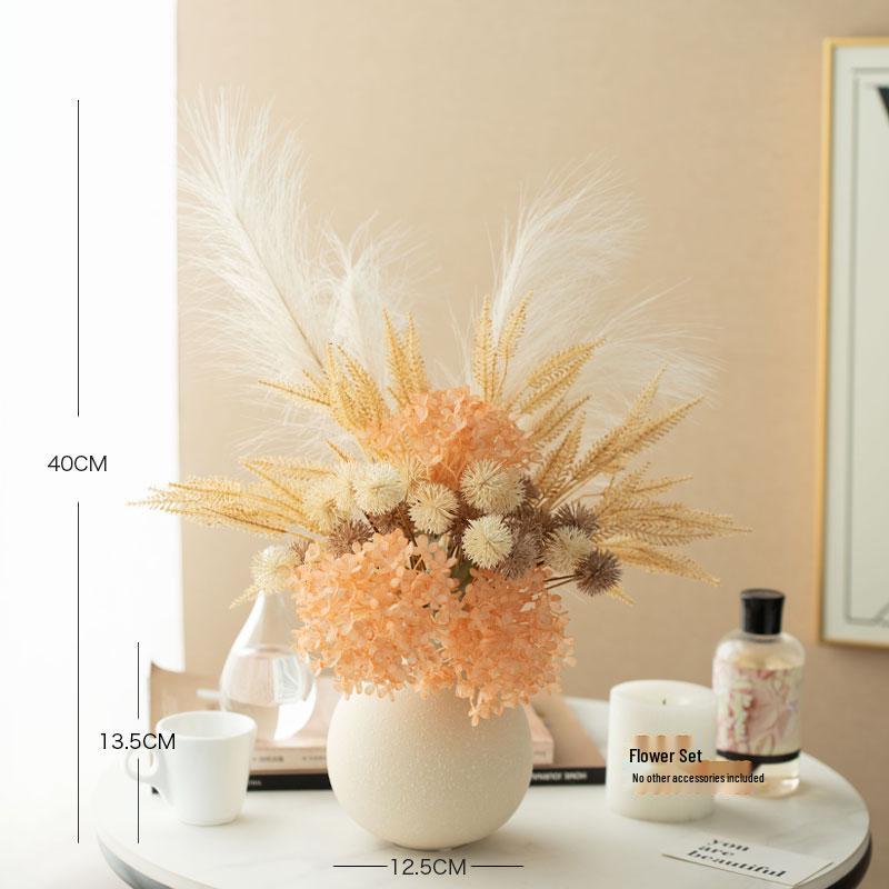 Nordic Dreamy Flower Ornaments for Home Decor - Perfect for Living Room, Dining Table, or Entryway