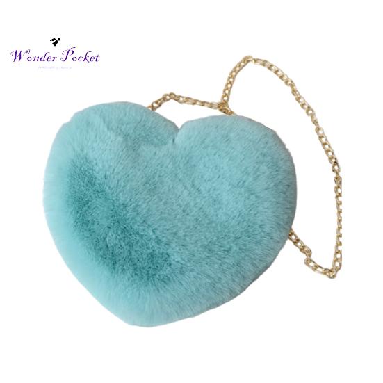 Užitečná dámská kabelka Pohodlná plyšová multifunkční