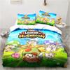 3D Print Anime Game Legend Of Mushroom Pattern Duvet Cover Sets Comforter Bed Linen Gift Twin Queen King Size Romantic Home Gift