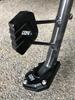 Enlarged Widened Side Stand Pad for Suzuki UY125T Motorcycle 'Little Dolphin' Modification