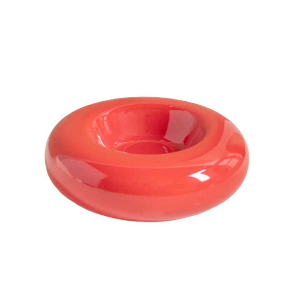 Ceramic Pet Food Basin Anti Slip Pet Feeder Dish Universal Pet Water Feeder Container Pet Supplies