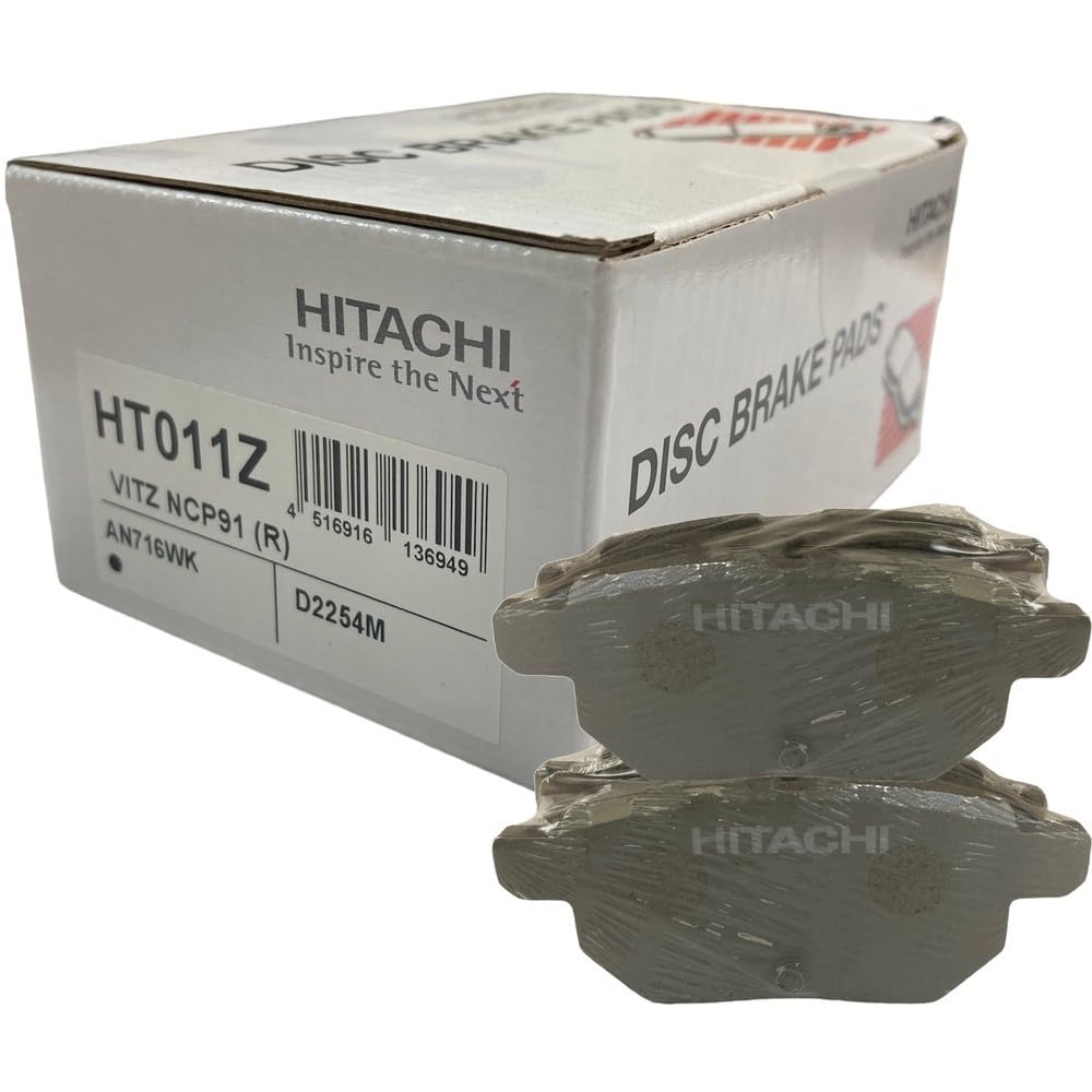 

Hitachi Astemo Автозапчасти Тормозные колодки дисковые R HT011Z Toyota Vitz (Задний)