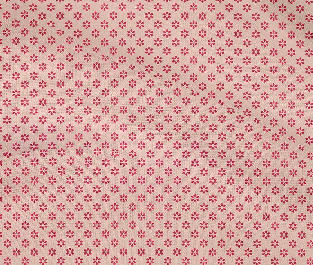 oneOone Cotton Flex Peach Fabric Block Sewing Craft Projects Fabric Prints By Yard 40 Inch