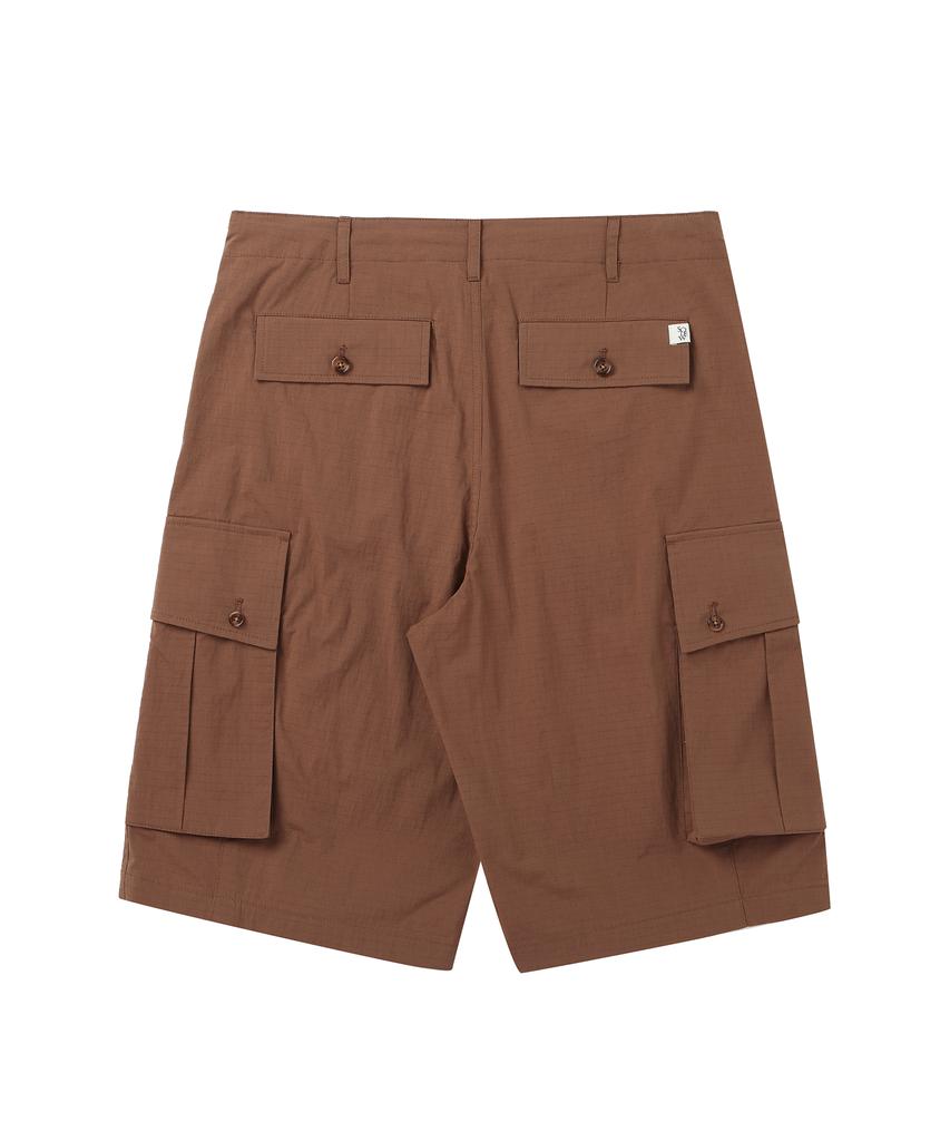 SOLEW Ripstop Bermuda Cargo Pants_Brown