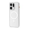 Für OPPO Find X9 Find X9S Hülle Einfach Für MagSafe Magnetisch 360° Ring Matt Transparent Acryl Hautgefühl Handyhülle