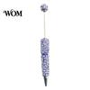Creative DIY Pen Beadable Pen, Rhinestone Faux Pearl Ballpoint Fancy Glitter Personalized Gift for Crafting, Student Stationery Office Writing
