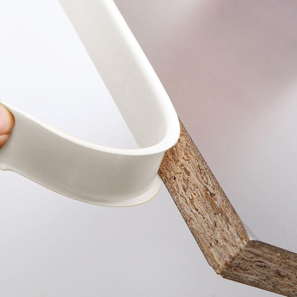 U Shape Edge Banding Tape Self Sticky Veneer Edging Trim Repair Corner Guard Protector for