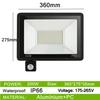 AC220V PIR Motion Sensor LED Flood Light IP66 Waterproof 200W 150W 100W 50W 30W LED Hanging Exterior Outdoor Wall Lamp Spotlight