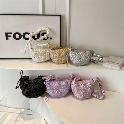 Cloud Pleated Bag Small Bag New Texture Shoulder Fashion Mini Texture Crossbody Armpit Bag