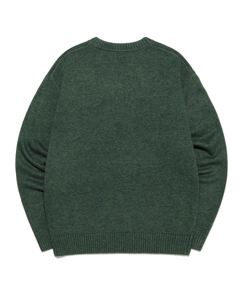 LEE Big Twitch Logo Knit Green