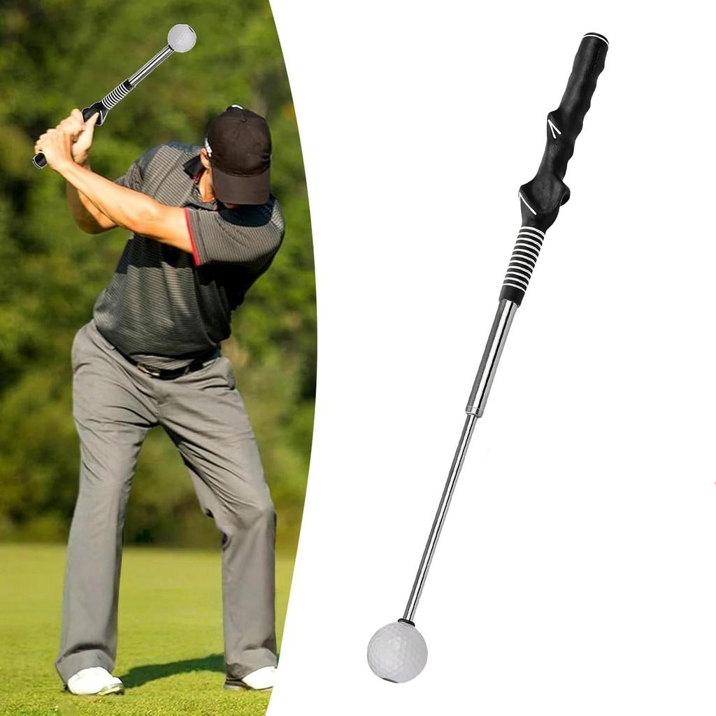 Retractable Clubs, Retractable Golf Swing Training Aids With Click , Retractable Golf Swing Training Aids For Right- And Left-handed Golfers