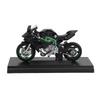 1:18 Scale Motorcycle Model Toy Simulation Alloy Moto Model Toy Collectible for Adults Kids Black