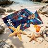 Custom Name Personalized Final Fantasy Print Beach Towel, for Trip Camping Beach Party Home Decor, Birthday Gift for Family & Friends