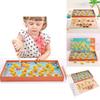 Juego de Pesca de Patos de Madera Para Niños Juguete Educativo Para Aprendizaje Temprano Y Habilidades Numéricas