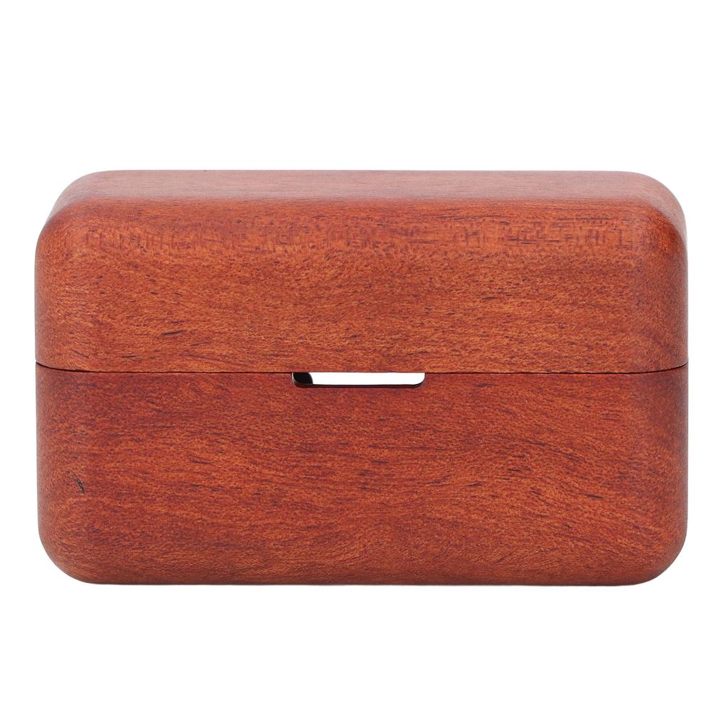 Wood Case for WF‑1000XM4 Earbuds Wooden Wireless Earbuds Protective Case Cover Shockproof Hand Polished