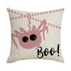 Halloween Pillow Cover Living Room Sofa Bedroom Pillow Single Sided Linen Pillow