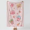 Character LLoopy Throw Soft Warm Flannel Blanket Multiuse Throw for Bed Sofa Office Air Conditioning Nap Blanket