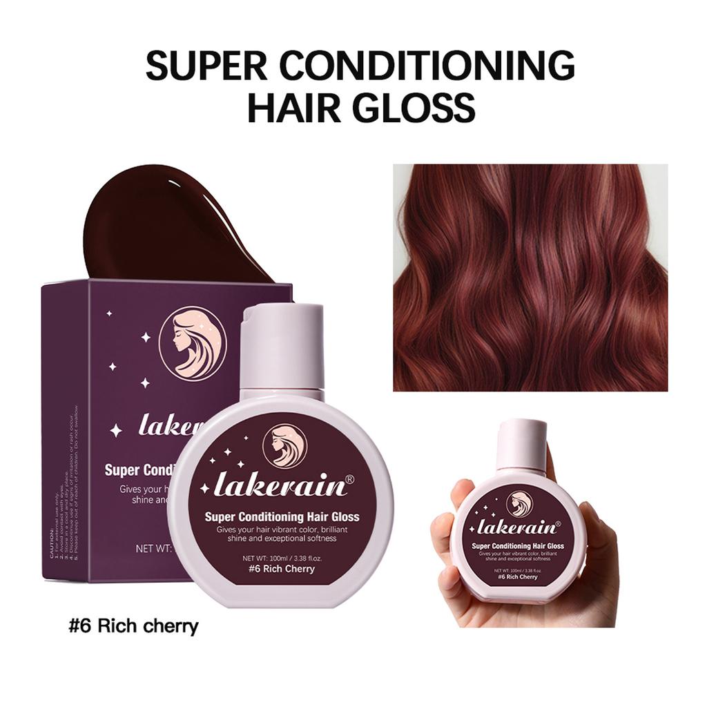6 Colors Hair Care Oil with Color Effect, Long-lasting Color Hair Care Oil for All Hair Types