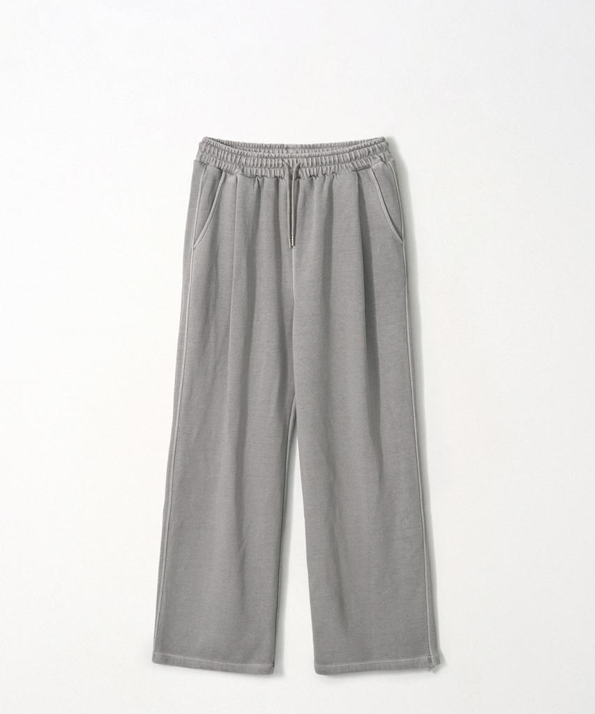 EZIO Essential Pigment Sweatpants_Light Gray
