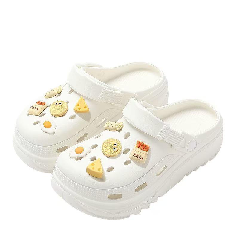 Women's Thick-Soled Non-Slip Summer Sandals: Breathable, Outdoor-Ready, Comfortable Slippers