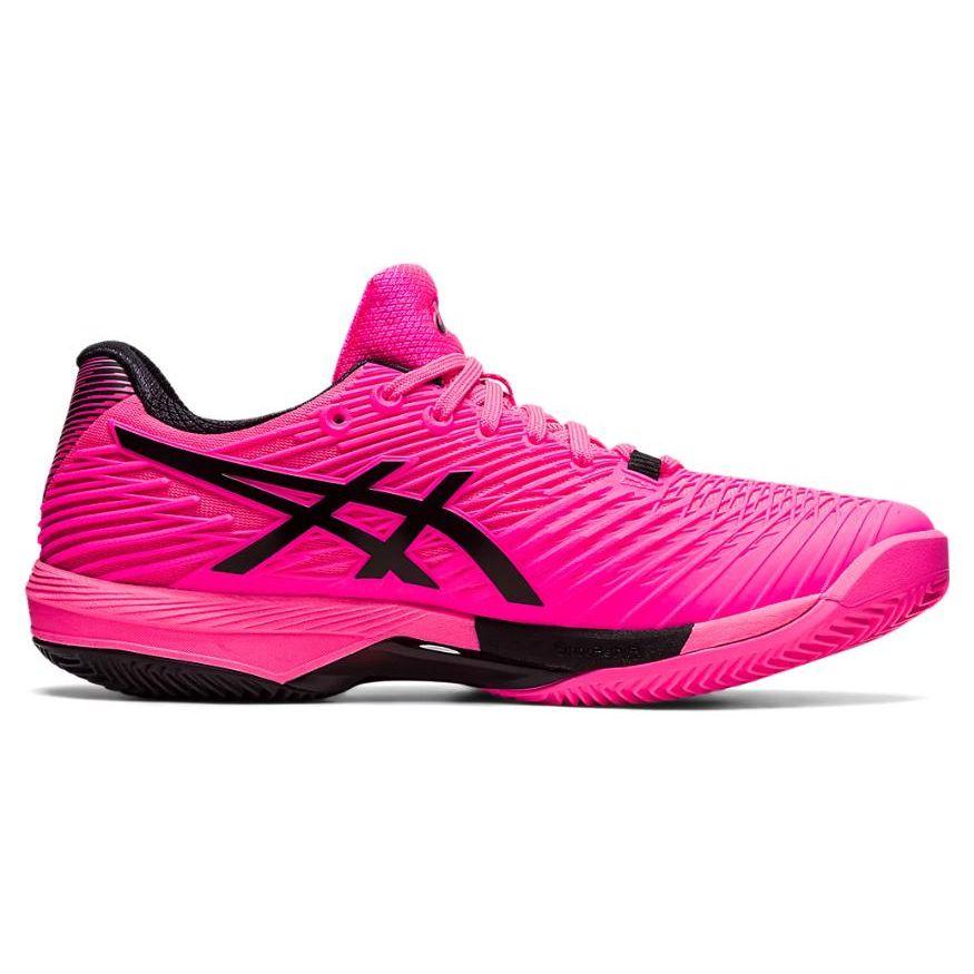 Asics Solution Speed FF 2 Clay Hot Pink Men Sneakers Black 1041A187-700