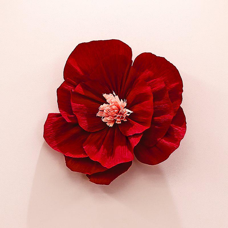 Wedding Crepe Paper Flower Decoration: Bedside, Bedroom, Wall Decor for Engagements & Weddings