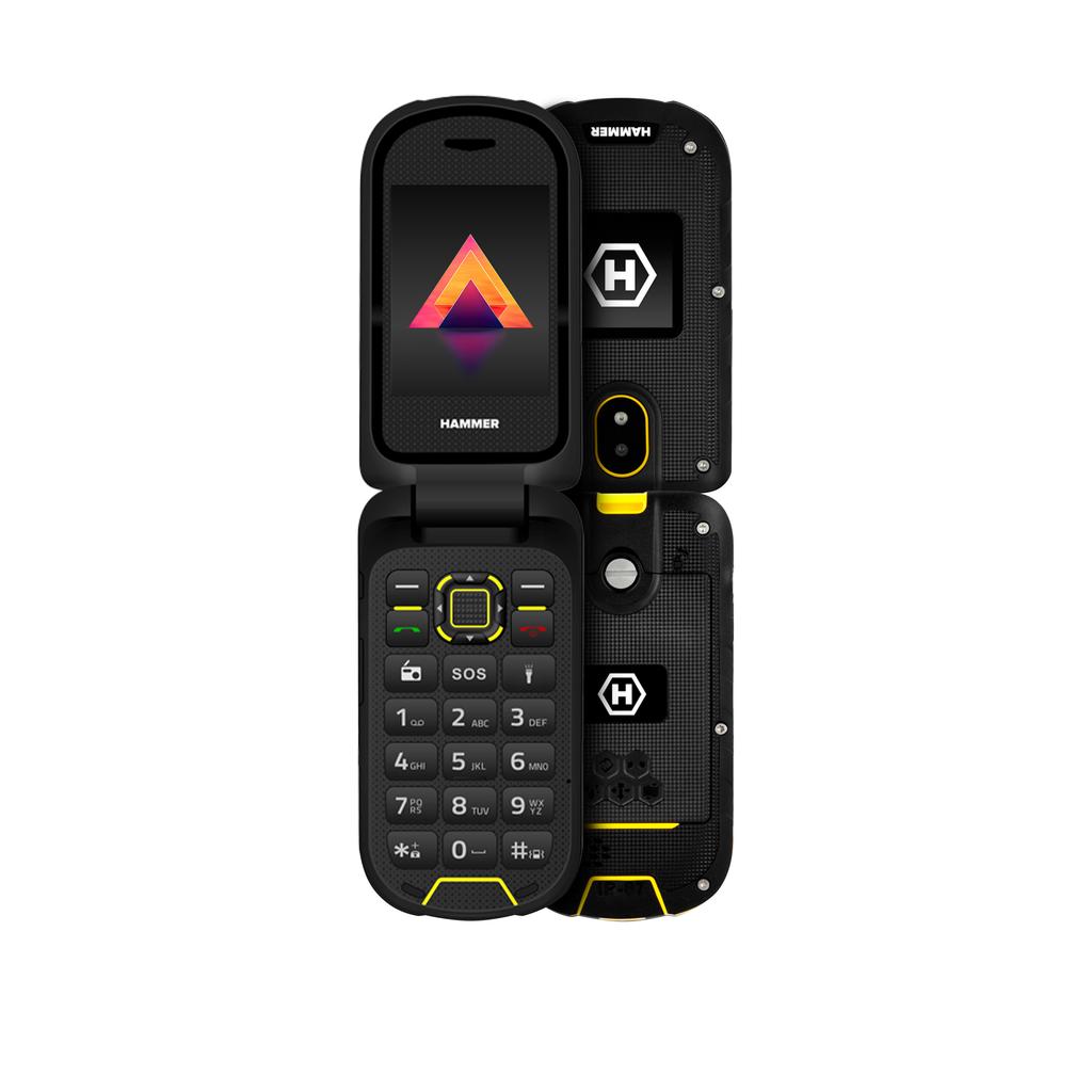 HAMMER Bow LTE (Black) Dual SIM 2.4"" TFT 240x320/128MB/48MB RAM/SD Card/4G LTE