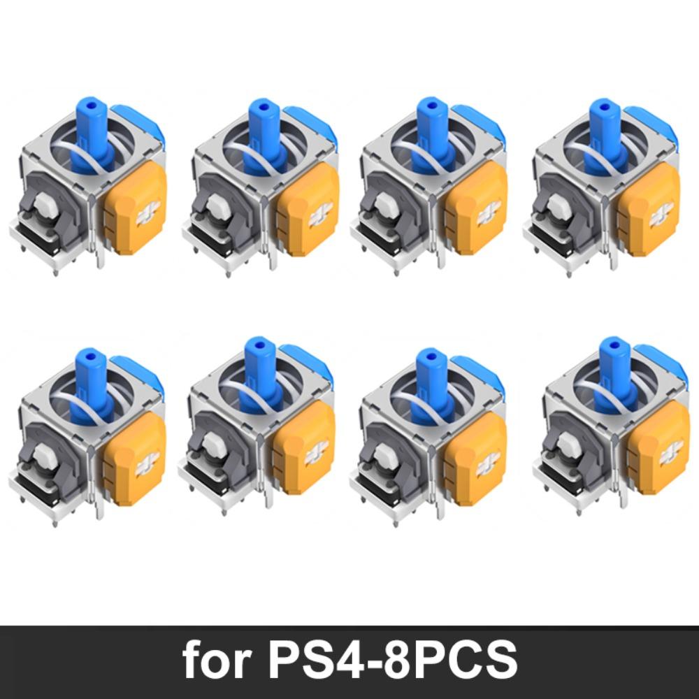 4/8PCS HALLPI Anti-Drift ThumbStick Rocker Replacement for PS5/PS4/Xbox/Switch Pro Controller