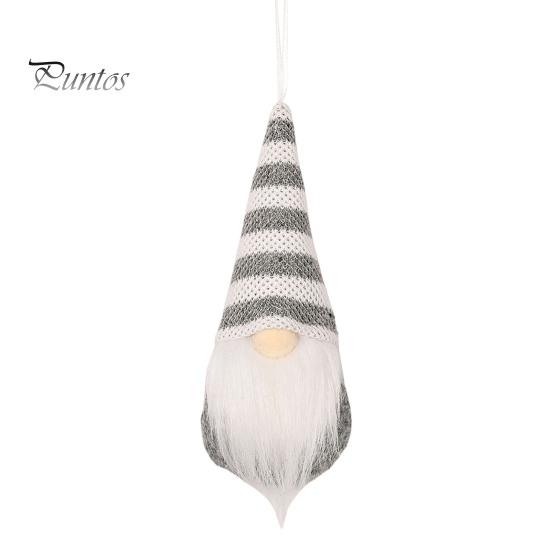 Weihnachtsdekoration zum Aufhängen, Zwergen-Ornamente aus Plüsch, handgefertigt, gesichtslose Zwergfigur für Baum, Wand, Kamin, Fensterdekoration