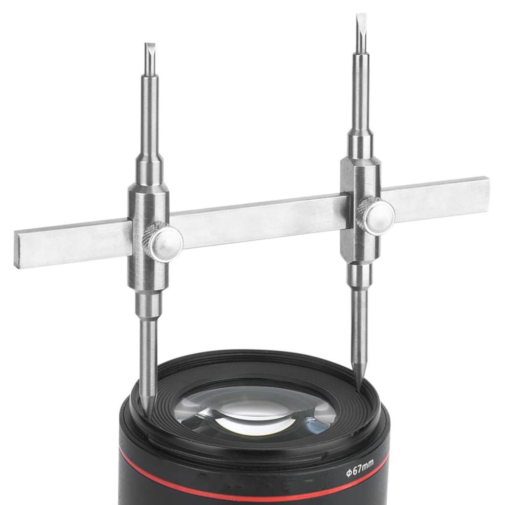 1 Set Steel Lens Repair Spanner Wrench Opening Tool Set for Lenses from 10mm To Disassemble Repair Tools 130mm,