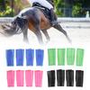 4pcs Horse Leg Boots Breathable Mesh Horse Leg Protective Boots Horse Leg Protector Wraps for Hoof S