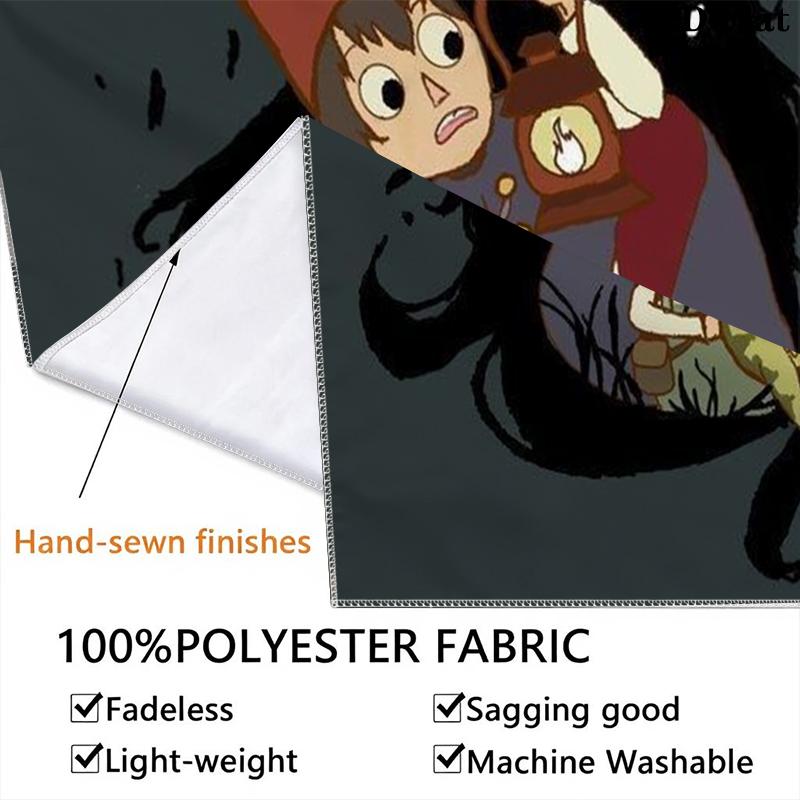 Over the Garden Wall Wall Tapestry Aesthetic Wall Hanging Printed Fabric Blanket Decorative Tapestries for Bedroom Living Room Home Decor