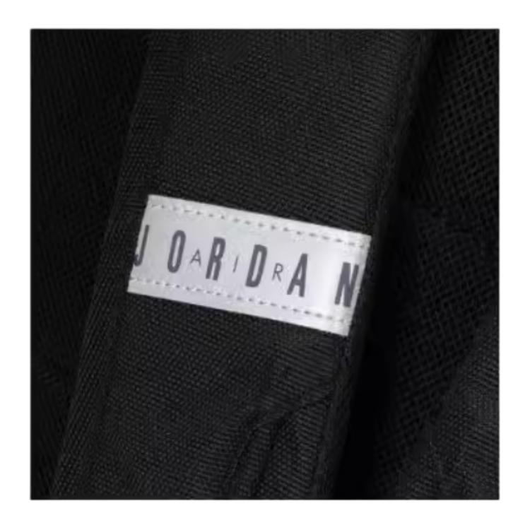 Jordan Polyester Backpack Unisex Black Jordan JD2513158AD-004
