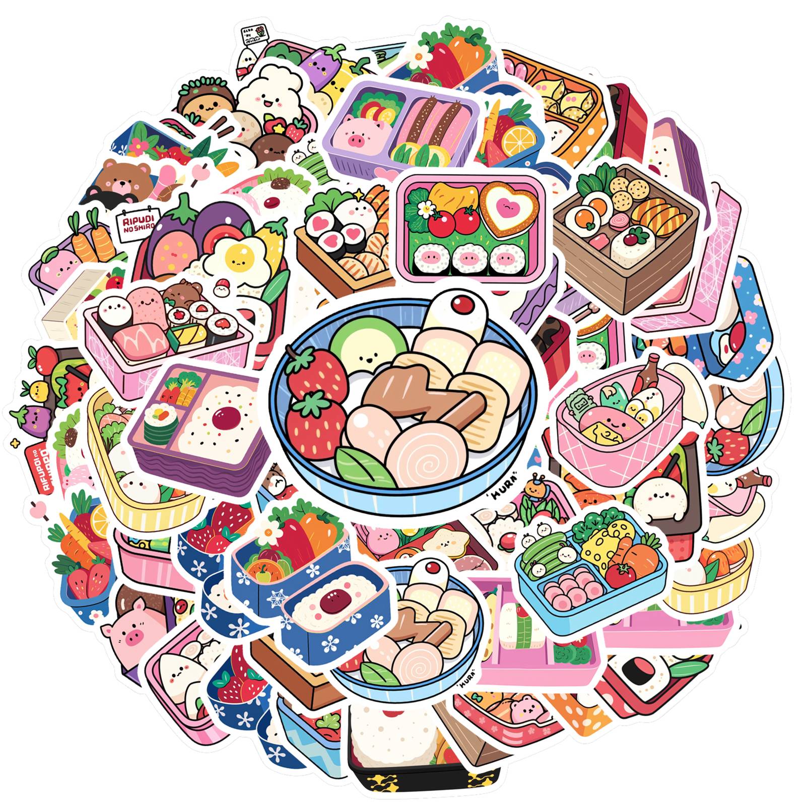 

35pcs-50pcs Playful Stickers Cute DIY Stickers Stationery Stickers For Laptop Motorcycle Luggage Phone DIY Phone Guitar Laptop