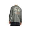 Under Armour Project Rock Letter Print Crew Neck Long Sleeve T-Shirt Men tops Clay-Green 1386920-709