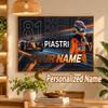 Custom Name Lando Norris 5D Diamond Painting Personalized Full Drill Diamond Art Kit Gift