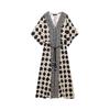 Za Export New Arrival Women's Clothing ZR Fashion Style Fashion Print Robe Style Holiday Wind Length Dress 1821026
