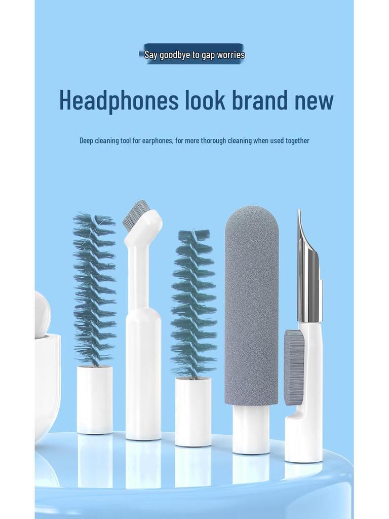 Multifunctional Cleaning Kit: Keyboard Brush, Phone Screen Dust Remover, Earphone Cleaning Pen