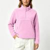 Lässiger Damen-Sweatshirt mit Stehkragen und langen Ärmeln