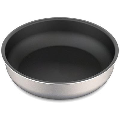 Iris Ohyama Frying Pan 20cm Silver Diamond Grace DG-S20F