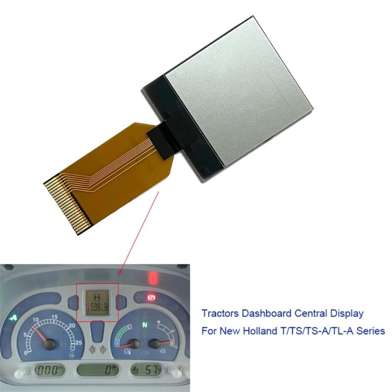 Shockproof Tractor LCD Screen Monitor Bright Clear Display Waterproof Design For Holland TLA Series Enhanced Readability
