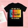 Back To The Future Delorean T-shirts Men Summer Graphic Tees Funny Shirts For Man Tshirts Crew Neck Harajuku Tops