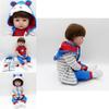 Delightful Reborn Toddler Boy Soft Silicone Bebe Doll Toy For Childrens Playtime