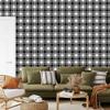 Wallpaper Black and White Checkered Gray, Gray Background 50x1000