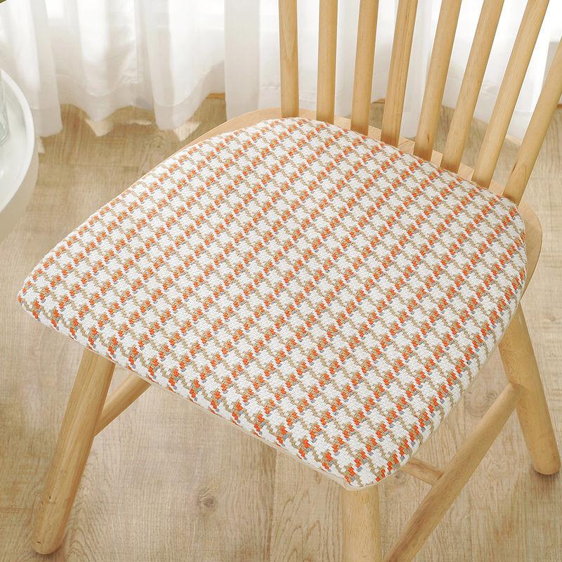 Retro Cushion Cover 40*43cm Plaid Simple Chair Bandage Chic Decoration Leisure Comfortable Design Home Popular Ins Winter Basic