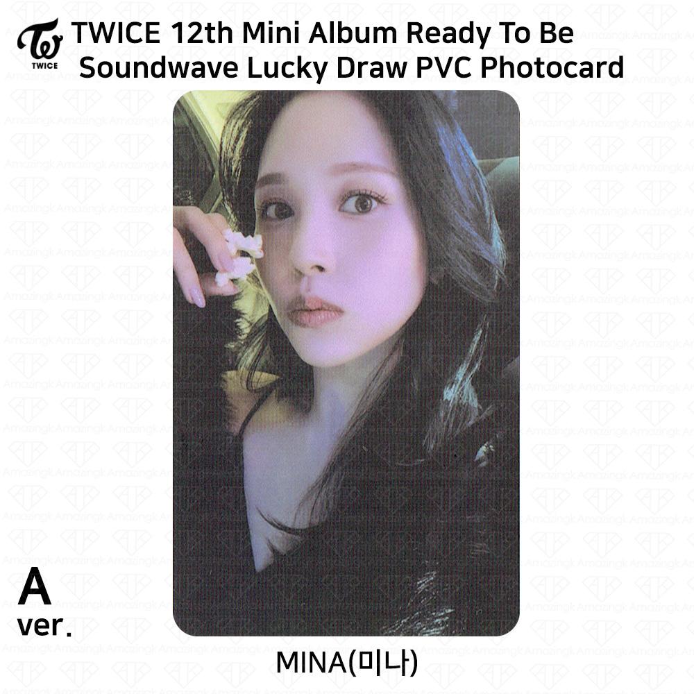 Twice 12th Mini Album Ready To Be Soundwave Withmuu Lucky Draw Benefit Photocard