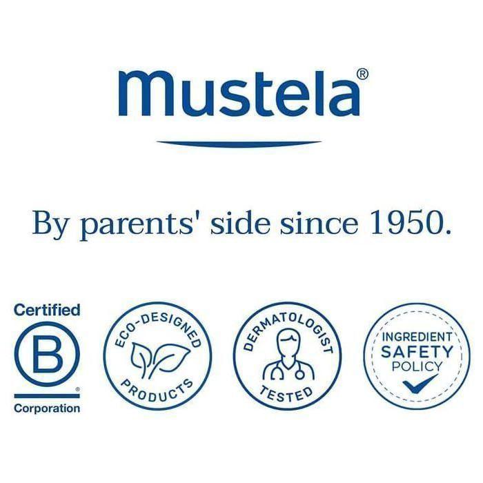 Lait de Toilette - Mustela - Sans Rinçage - 200ml - Hypoallergénique - Bébé