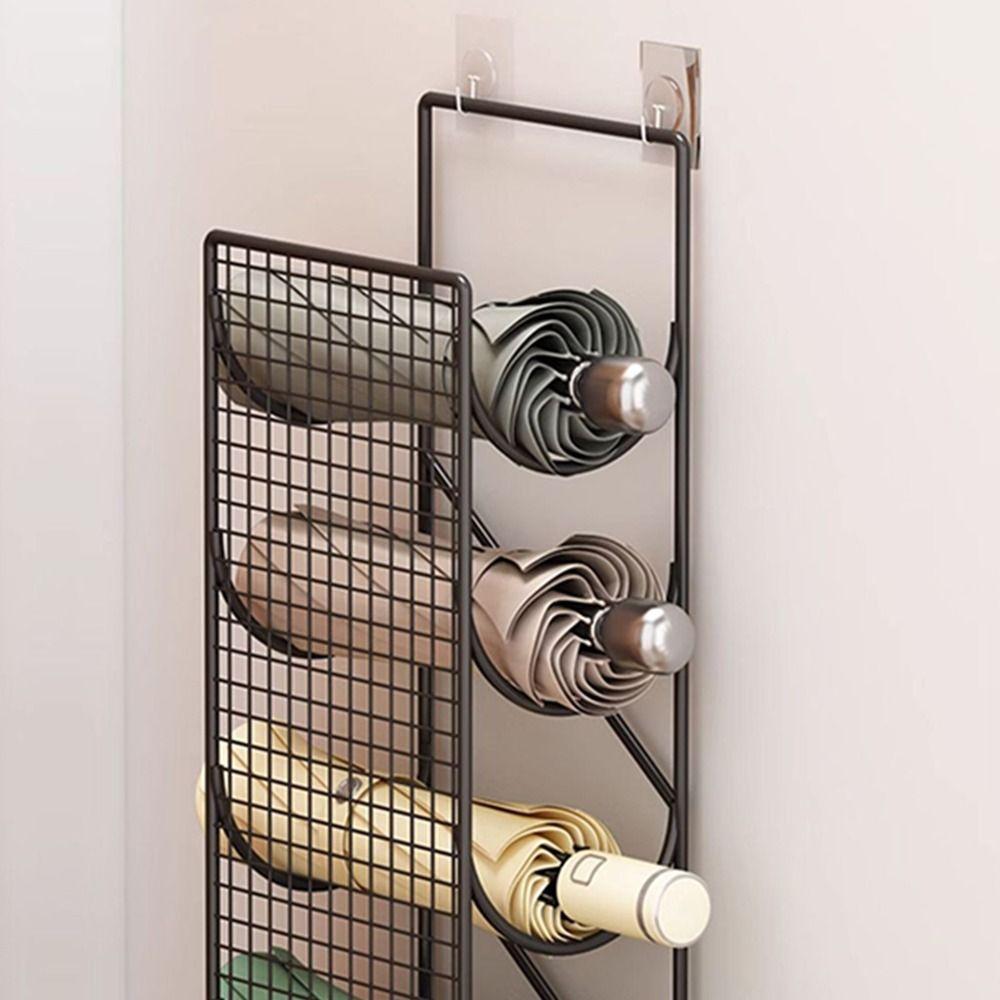 Simple Umbrella Storage Rack Punch-free Umbrella Organizer Umbrella Organizer Shelf Home